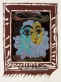 Femme au chapeau 1921 Kubismus